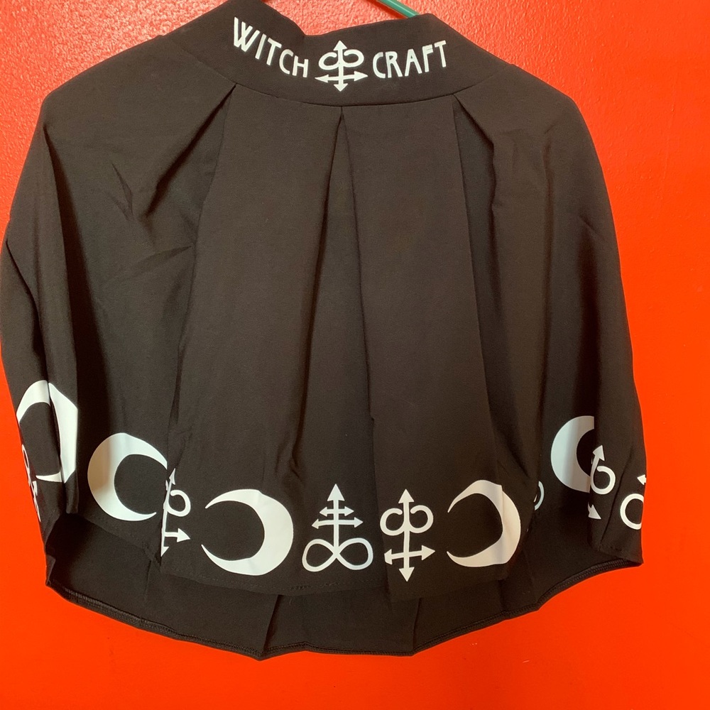 Witchcraft Black and White Skirt.